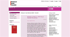 Desktop Screenshot of botimet.ballikombit.org